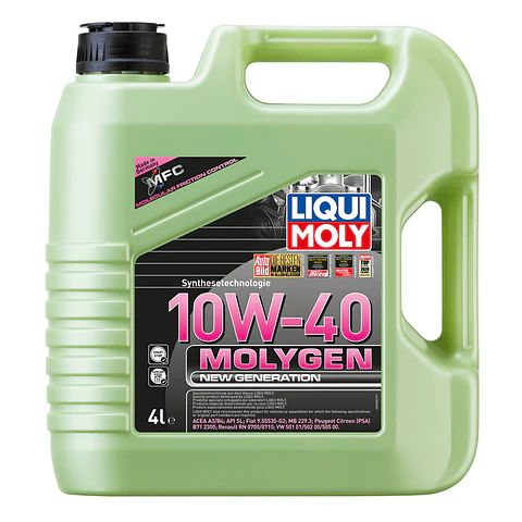 LIQUI MOLY 10W40 MOLYGEN NEWGENERATION 4 LITROS
