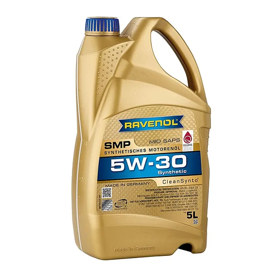 RAVENOL 5W30 SMP SINTETICO 5 LITRO 1111126-005 1