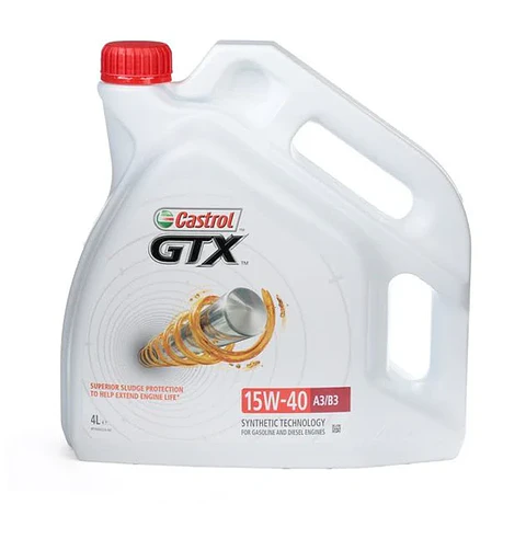 CASTROL 15W40 GTX ORG 4 LITROS