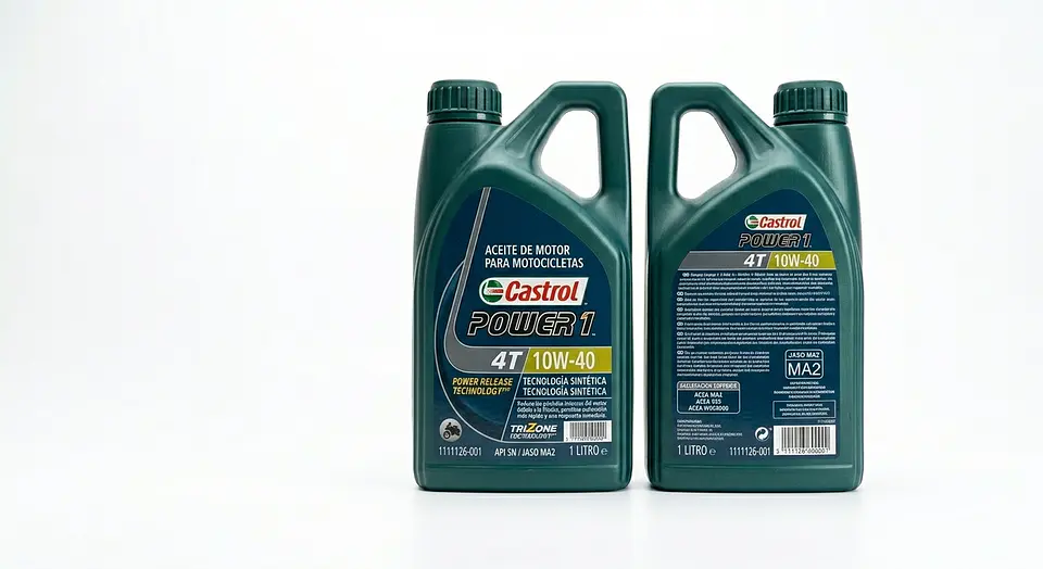 CASTROL 10W40 4T SINTETICO 1 LITRO 1