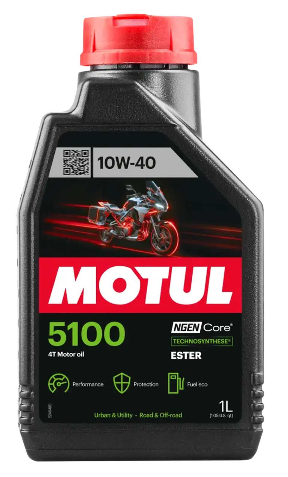 MOTUL 10W40 4T 5100 1 LITRO 1