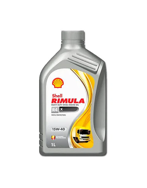 SHELL 15W40 RIMULA R4X ORG 4 LITROS