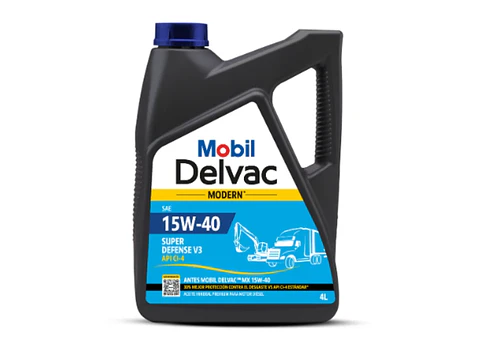 MOBIL 15W40 DELVAC MX - MODERN V3 ORG (4 LITROS)