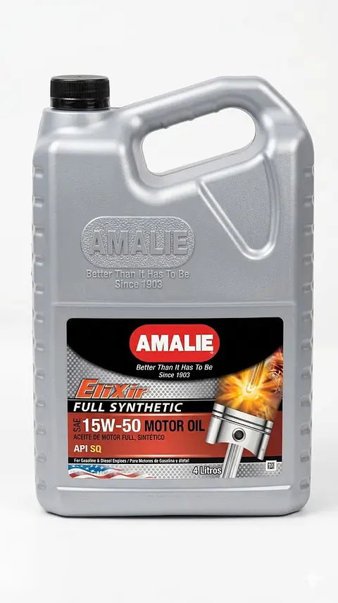 AMALIE 15W50 ELIXIR FULL SYNTHETIC  4 LITROS