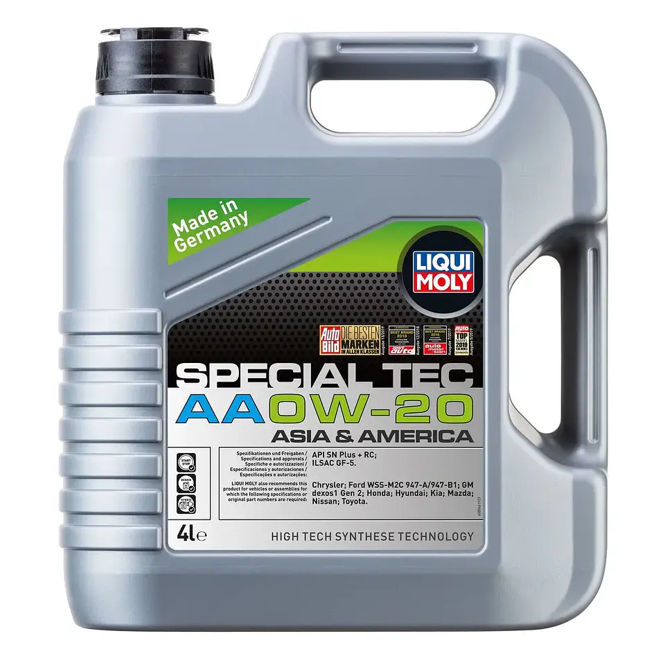 LIQUI MOLY SPECIAL TEC AA 0W20 9705 ORG 4 LITROS 1