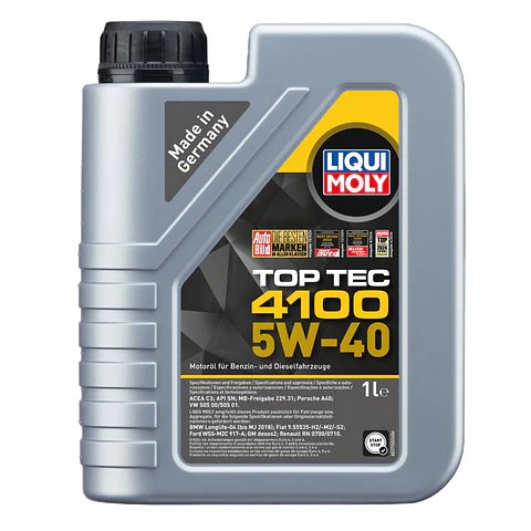 LIQUI MOLY 5W40 TOPTEC 4100 9510  1 LITRO