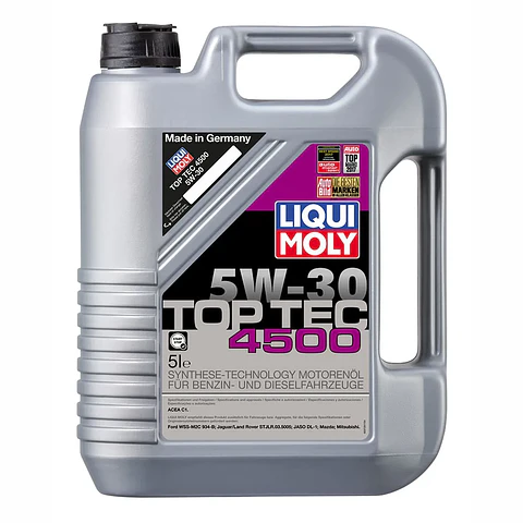 LIQUI MOLY 5W30 TOPTEC 4500 2318 ORIGINAL 5 LITROS