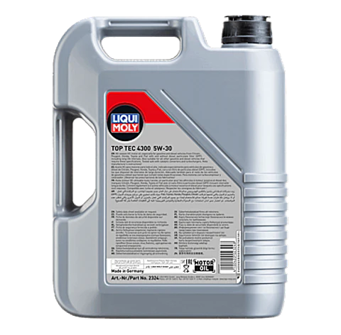 LIQUI MOLY 5W30 TOPTEC 4300 2324 5 LITROS