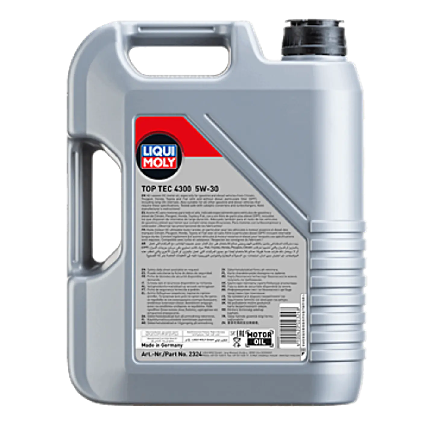 LIQUI MOLY 5W30 TOPTEC 4300 2324 5 LITROS 2