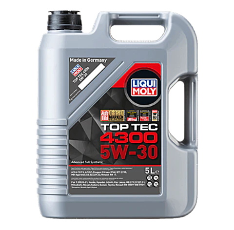 LIQUI MOLY 5W30 TOPTEC 4300 2324 5 LITROS