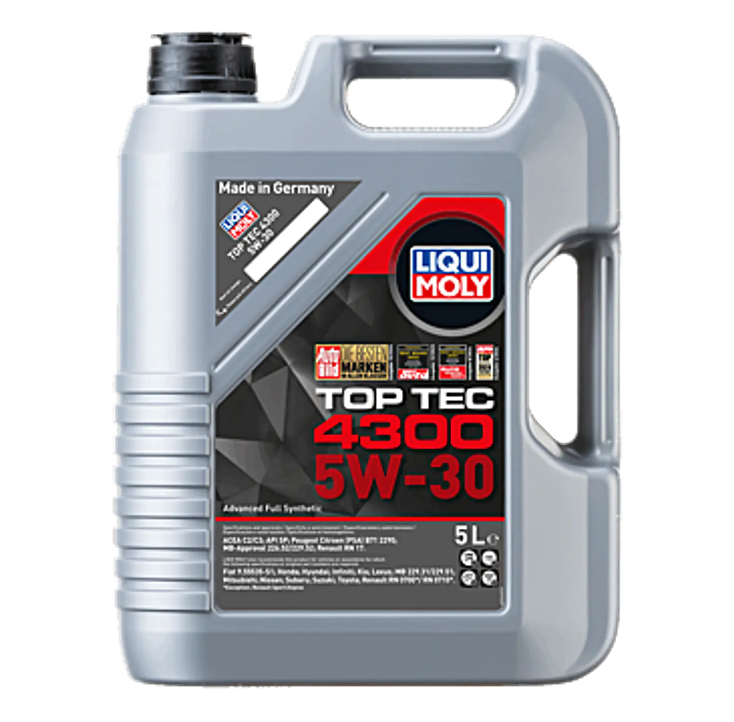 LIQUI MOLY 5W30 TOPTEC 4300 2324 5 LITROS 1