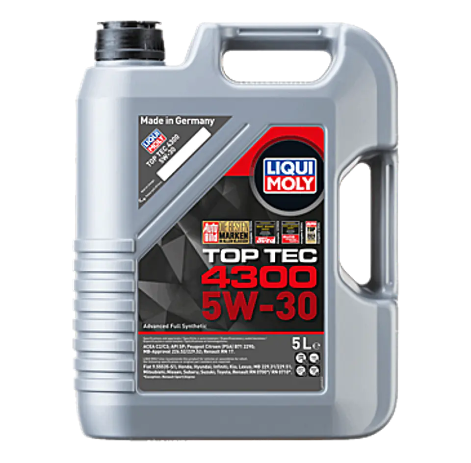 LIQUI MOLY 5W30 TOPTEC 4300 2324 5 LITROS 1