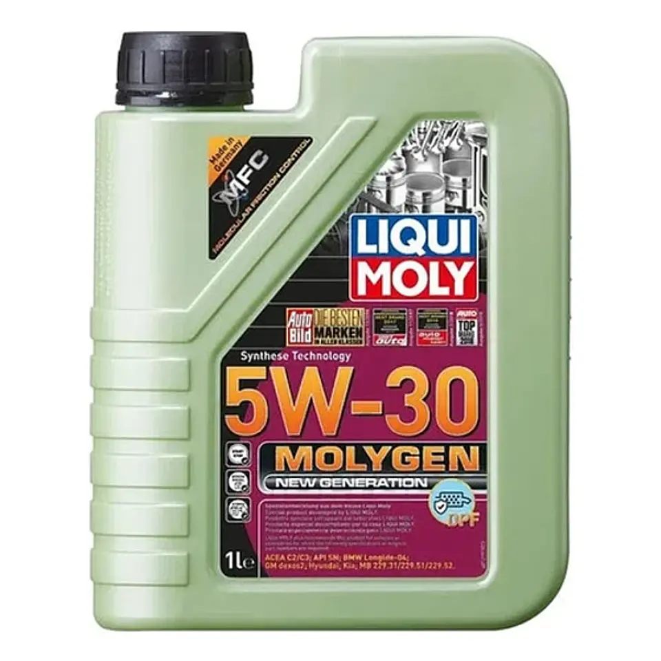 LIQUI MOLY 5W30 MOLYGEN NEWGENERATION DPF 21224 1 LITRO 1