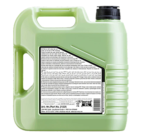 LIQUI MOLY 5W30 MOLYGEN NEWGENERATION 21225 DPF ORG 4 LITROS