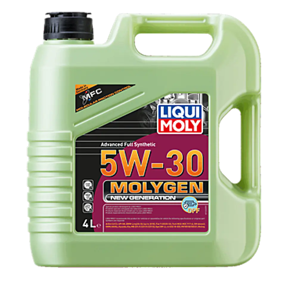 LIQUI MOLY 5W30 MOLYGEN NEWGENERATION 21225 DPF ORG 4 LITROS 1