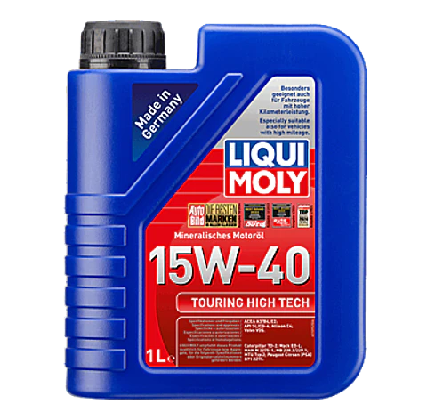LIQUI MOLY 15W40 TOURING HIGH TECH 8905 ORG 1 LITRO