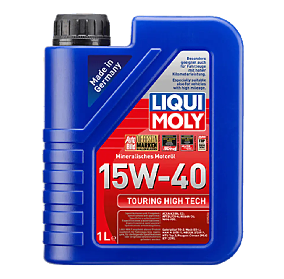 LIQUI MOLY 15W40 TOURING HIGH TECH 8905 ORG 1 LITRO 1