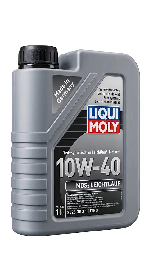 LIQUI MOLY 10W40 MOS2 LEICHTLAUF 2626 ORG 1 LITRO