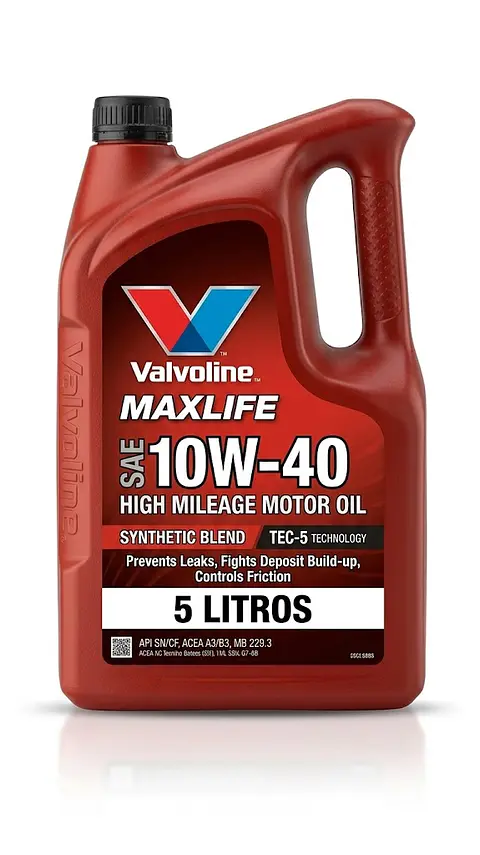 VALVOLINE MAX LIFE 10W40  5 LITROS