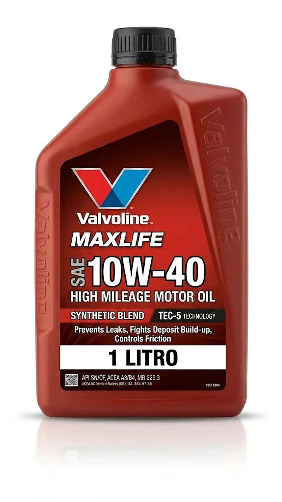 VALVOLINE MAX LIFE 10W40  1 LITRO 1