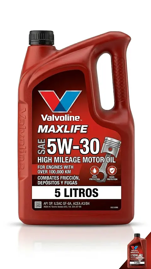 VALVOLINE MAX LIFE 5W30 5 LITROS