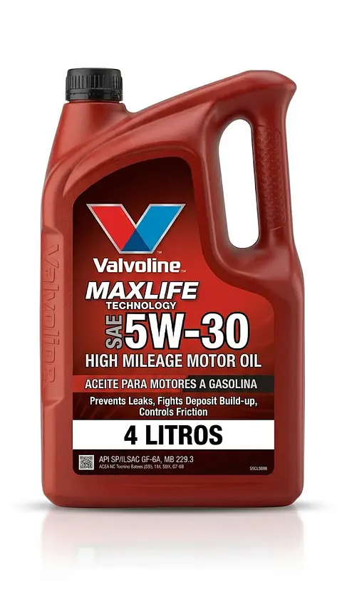 VALVOLINE MAX LIFE 5W30 4 LITROS