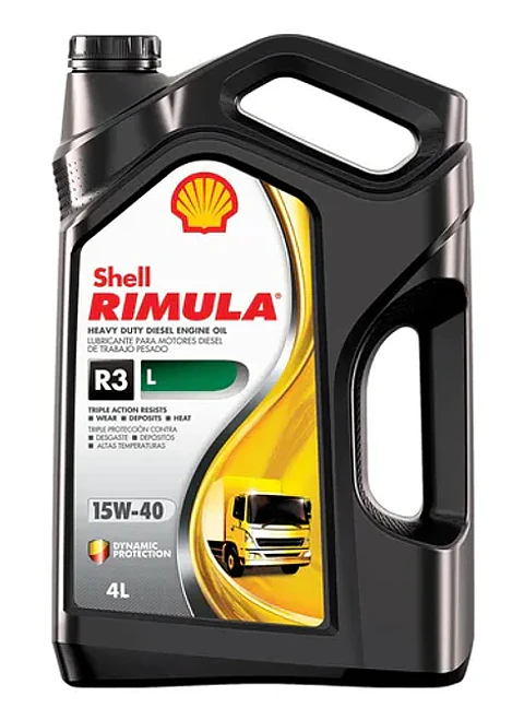 SHELL RIMULA R3L 15W40 4 LITROS