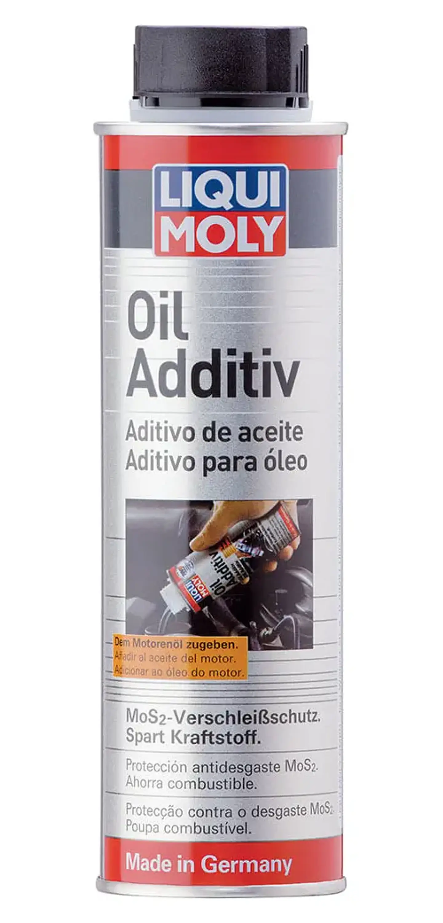 LIQUI MOLY OIL ADDITIV ANTI FRICCIONANTE MOS2 ORG 2500 1 UNIDAD 1