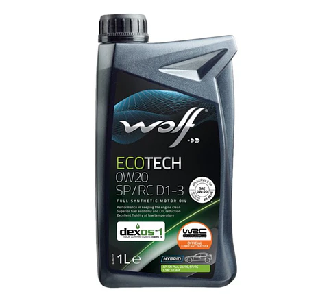 WOLF 0W20 ECOTECH SP/RC D1-3 1 LITRO
