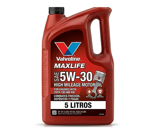 VALVOLINE MAX LIFE 5W30 5 LITROS