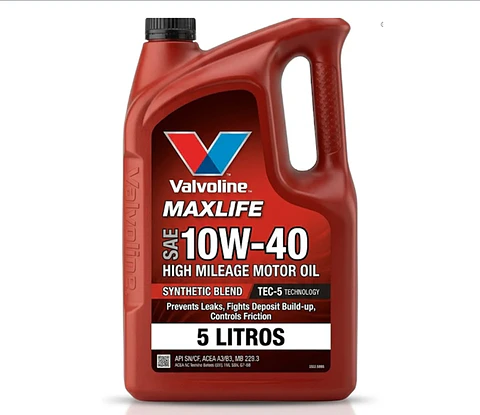 VALVOLINE MAX LIFE 10W40  5 LITROS