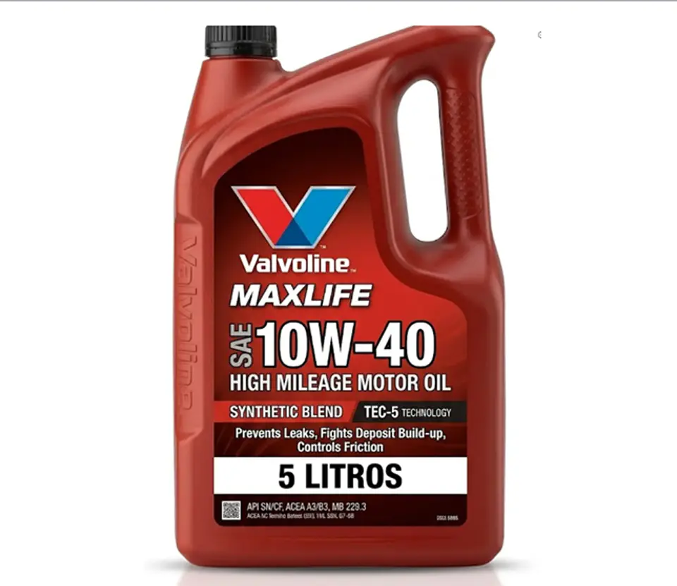 VALVOLINE MAX LIFE 10W40  5 LITROS 1