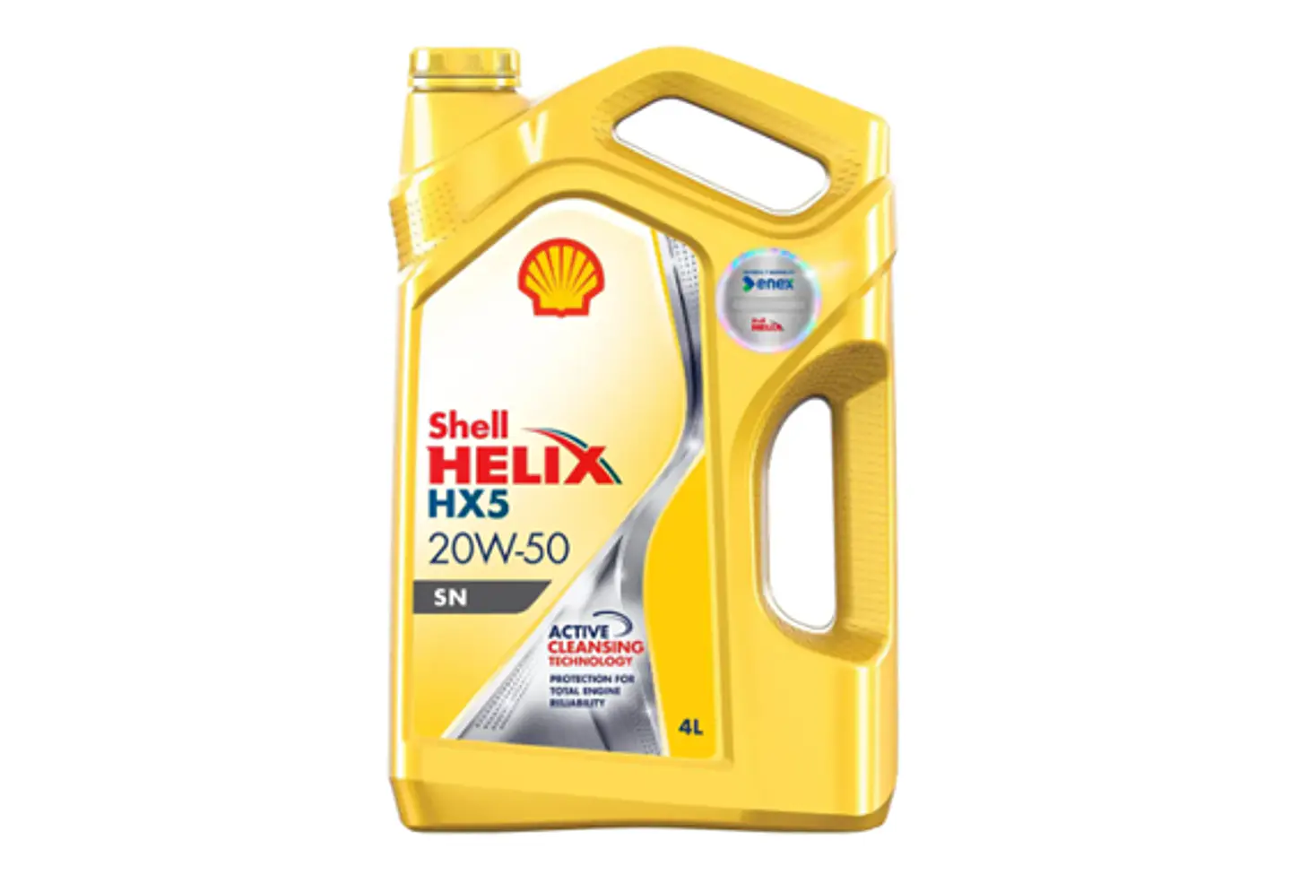SHELL 20W50 HELIX HX5   4 LITROS 1