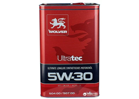 WOLVER 5W30 ULTRATEC  4 LITROS