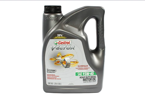 CASTROL 15W40 VECTON LONGDRAIN 4 LITROS