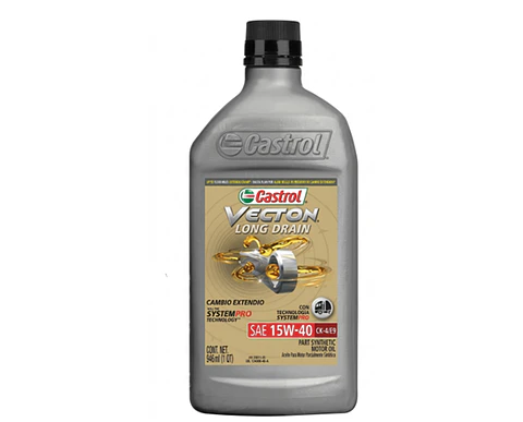 CASTROL 15W40 VECTON LONGDRAIN 1 LITRO