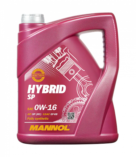MANNOL 0W16 SINTETICO HIBRIDO 5 LITROS