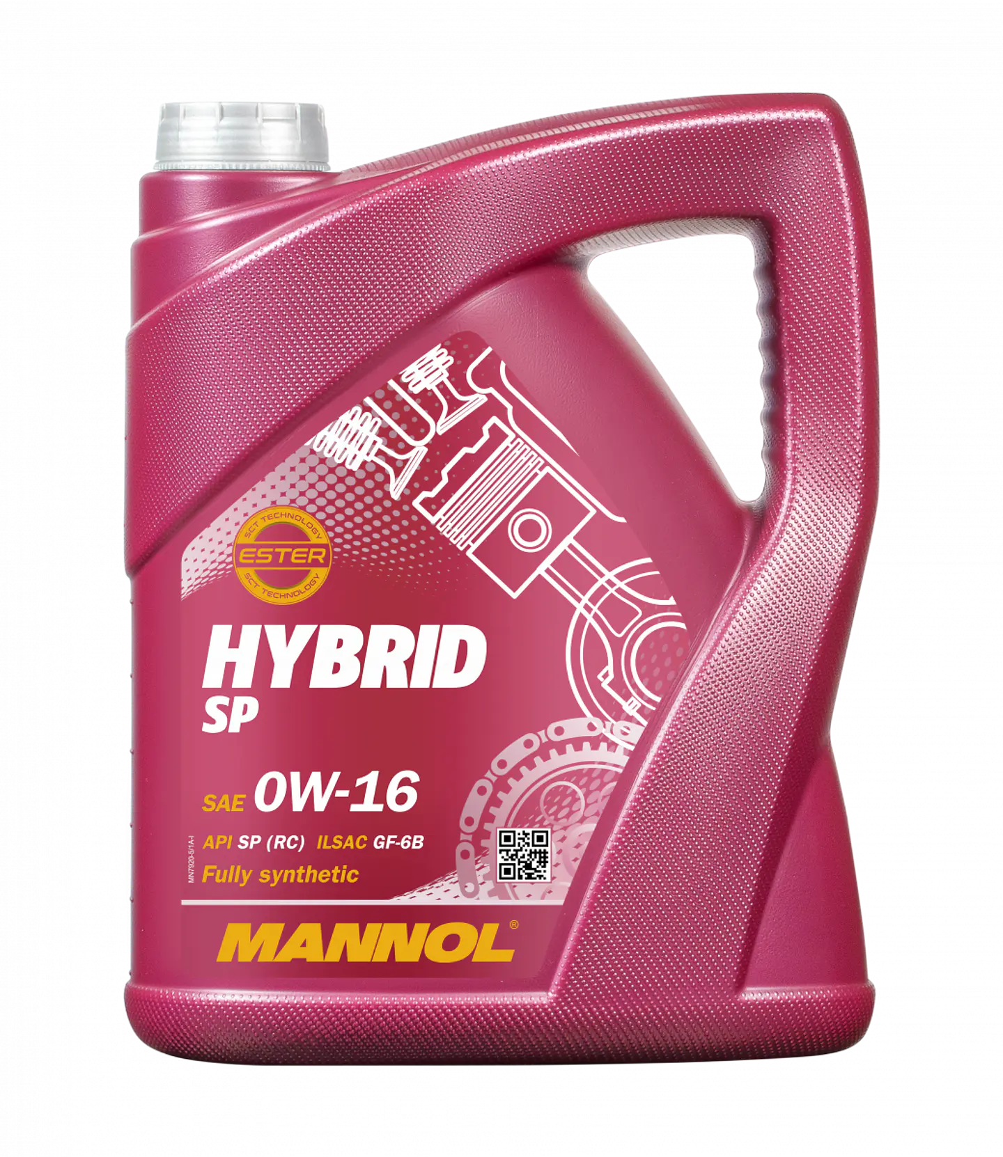MANNOL 0W16 SINTETICO HIBRIDO 5 LITROS 1