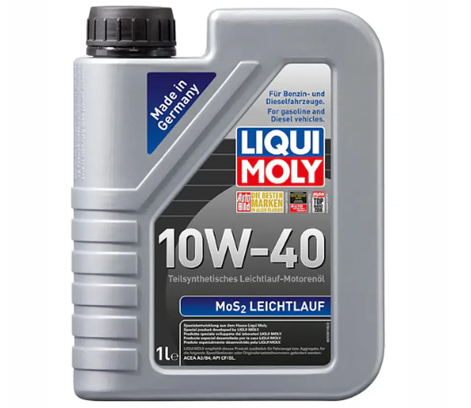 LIQUI MOLY 10W40 MOS2 LEICHTLAUF 2626 ORG 1 LITRO 1