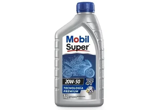 MOBIL 20W50 4T SUPER   1 LITRO