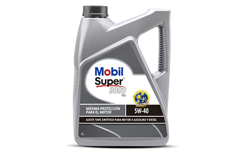 MOBIL 5W40 SUPER X1 3000   4 LITROS