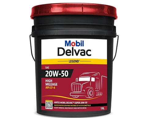 MOBIL 20W50 DELVAC SUPER 19 LITROS