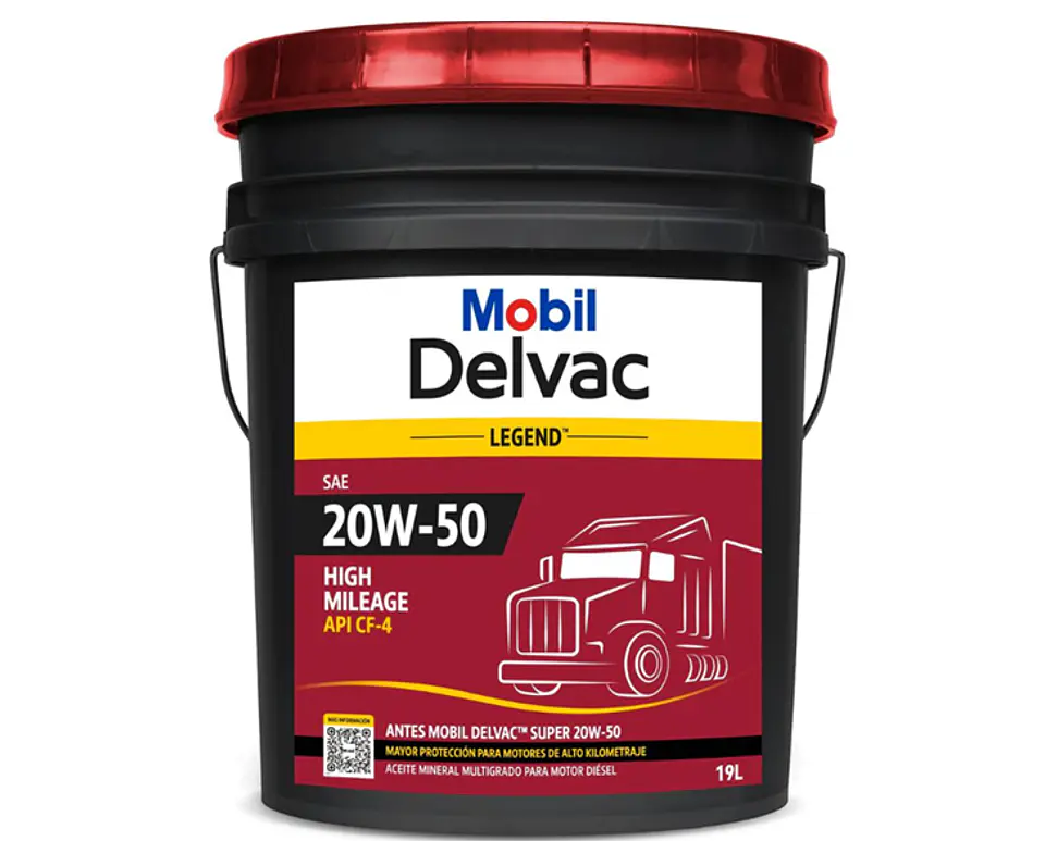 MOBIL 20W50 DELVAC SUPER 19 LITROS 1