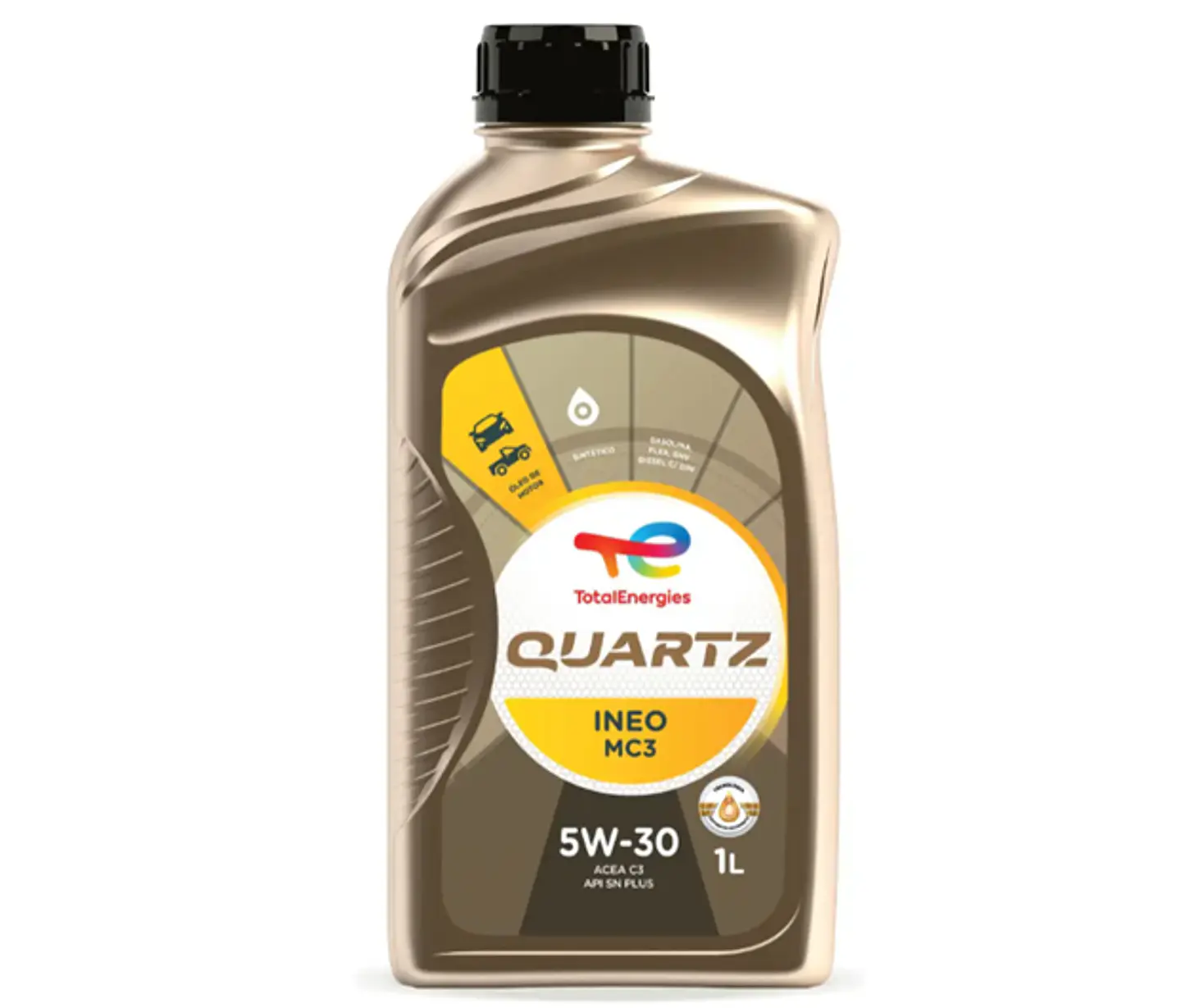 TOTAL 5W30 QUARTZ MC3  1 LITRO 1