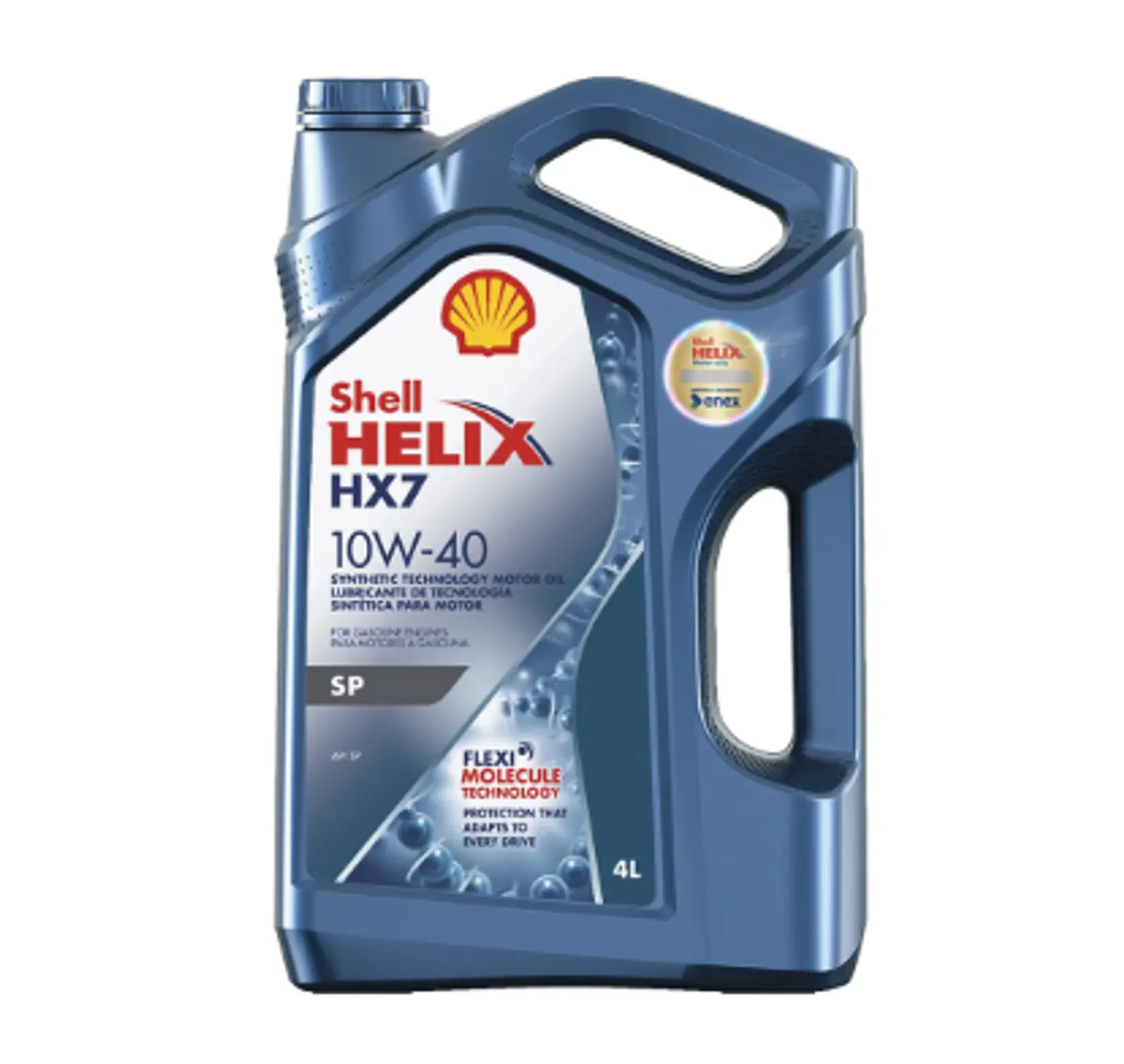 SHELL 10W40 HELIX HX7 ORG 4 LITROS 1