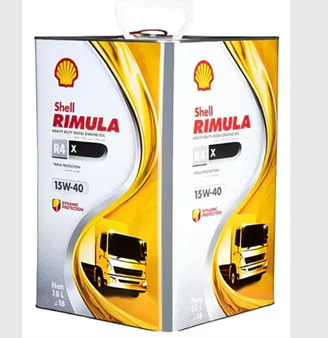 	SHELL 15W40 RIMULA R4X 18 LITROS