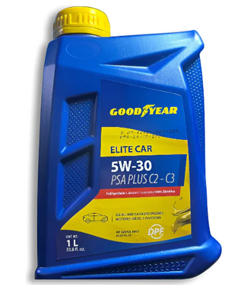 GOODYEAR 5W30 ELITE CAR - CORREA SUMERGIDA EN ACEITE 1 LITRO