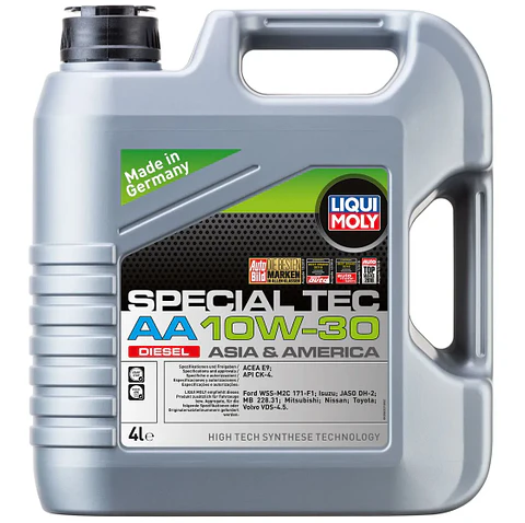 LIQUI MOLY 10W30 SPECIAL TEC AA DIESEL ORG 7613 4 LITROS