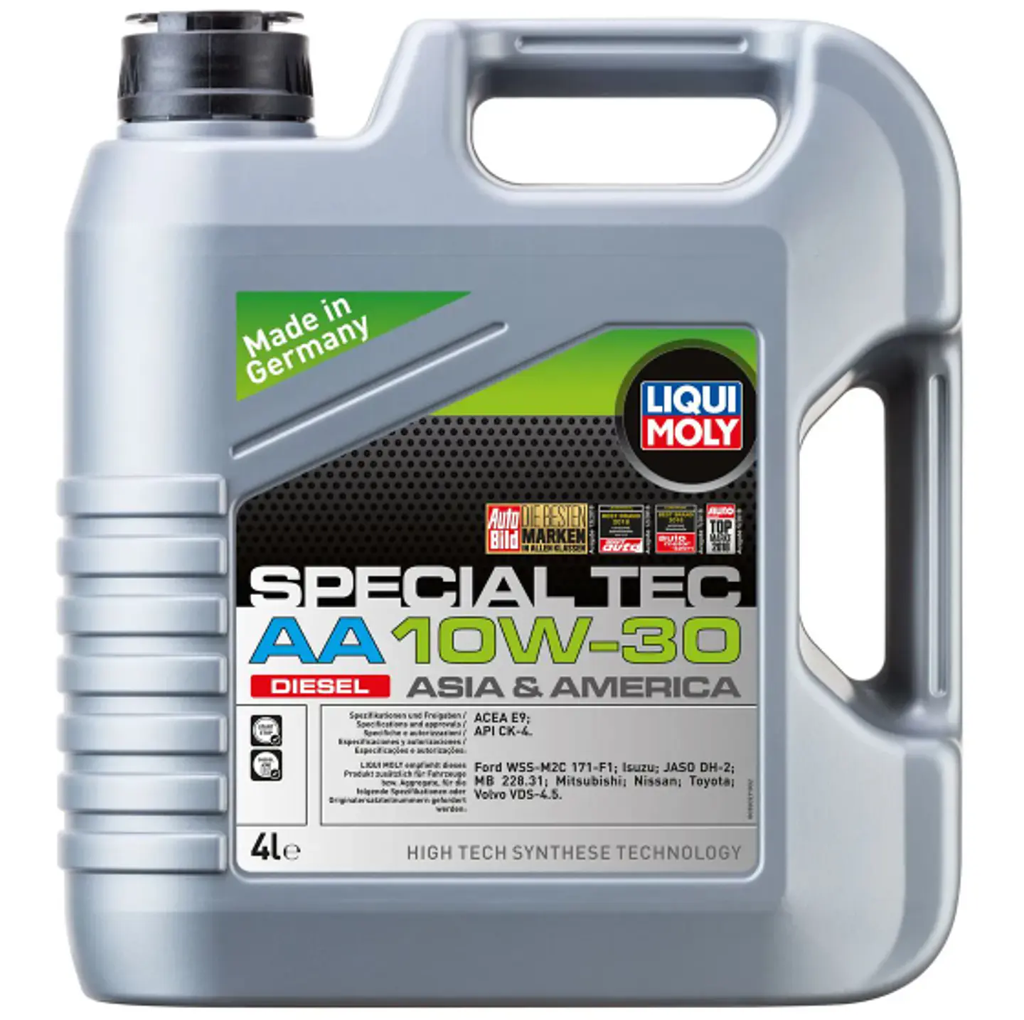LIQUI MOLY 10W30 SPECIAL TEC AA DIESEL ORG 7613 4 LITROS 1