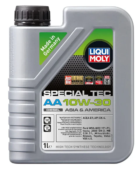 LIQUI MOLY 10W30 SPECIAL TEC AA DIESEL ORG 7614 1 LITRO